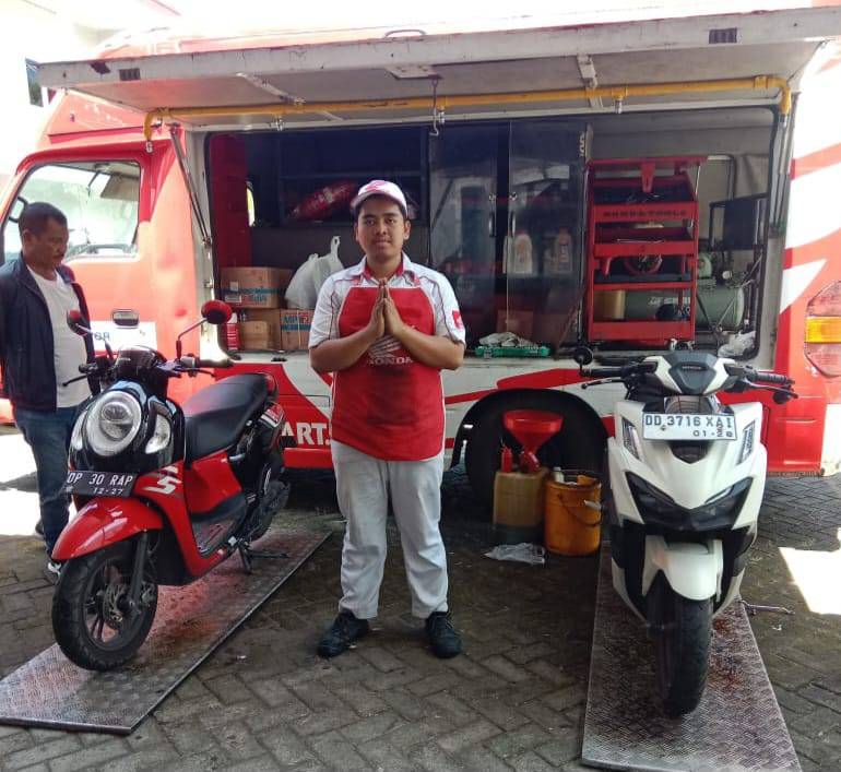 Beri Layanan Servis Gratis, Wujud Satu Hati Asmo Sulsel-PSM Makassar