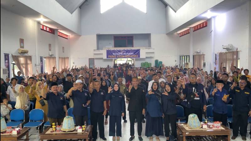 Kukuhkan 1.002 Tim Spartan Anak Rakyat Jeneponto, Rudianto Lallo: Kita Songsong Kemenangan