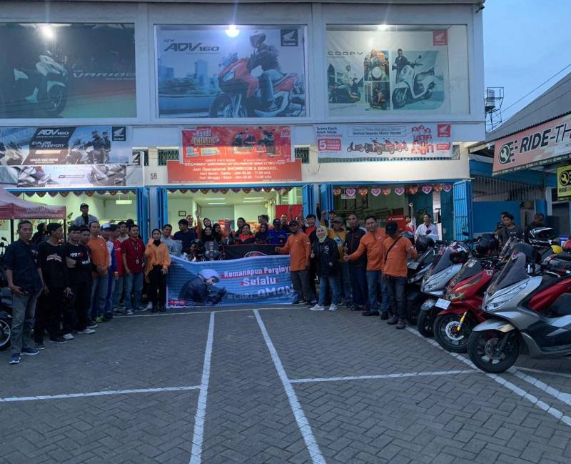 Asmo Sulsel: Komunitas Honda Punya Peran Penting Wujudkan #Cari_Aman dan Safety Indonesia