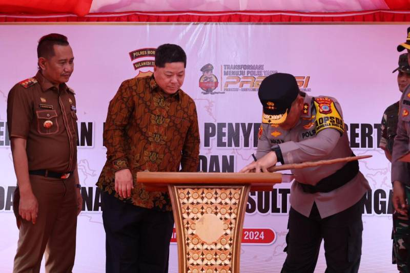 Perkuat Keamanan, Polda-BTIIG Sepakat Tingkatkan Layanan Keamanan Bungku Barat