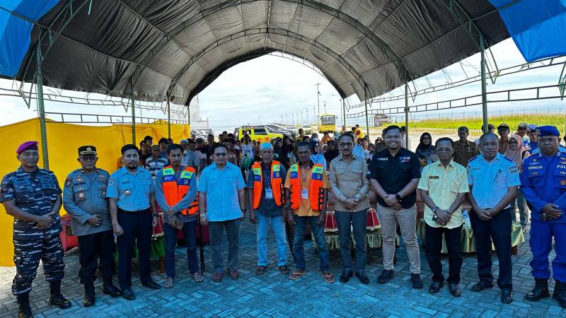 Kerja Nyata Muhammad Fauzi, Pelabuhan Munte Kini Hidup Setelah Lama Tak Beroperasi
