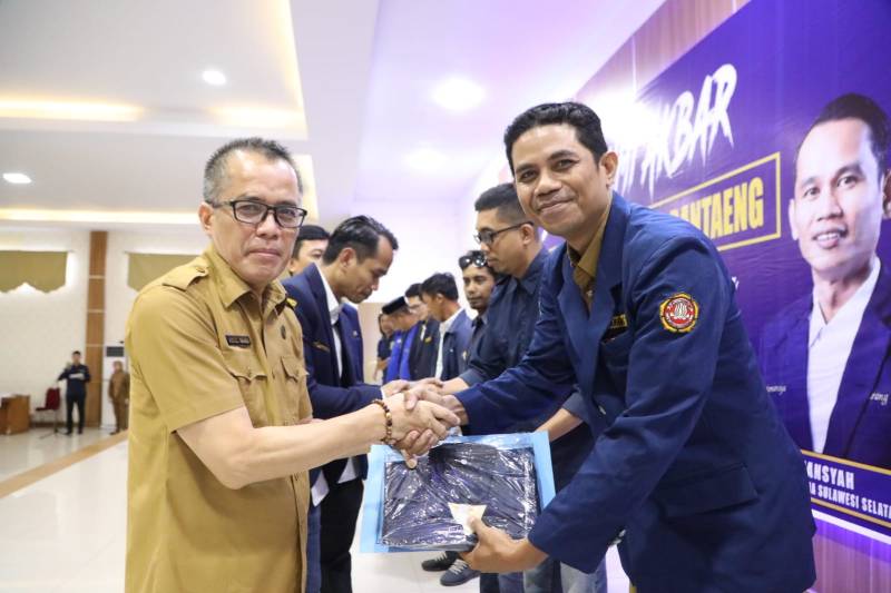 Silaturrahmi Akbar, Sekda Bantaeng Harap Karang Taruna Tingkatkan Kontribusi Kepada Masyarakat.