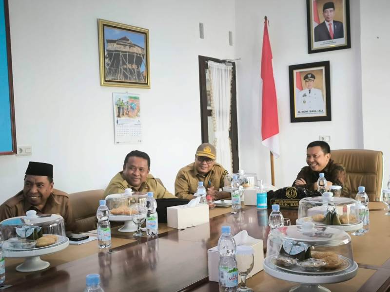 Bupati Basli Ali Perintahkan Jajaran OPD Proaktif Siapkan Kelengkapan Pemeriksaan