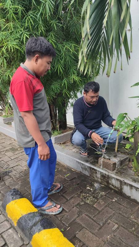 Lanjutkan Pemeriksaan Meter Besar, 2 Obyek terindikasi ada Kelainan dan Sambungan Ilegal