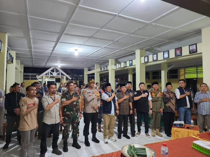 Kapolres Bantaeng Bersama Forkopimda Laksanakan Patroli Pantau Kesiapan Pemilu 2024 di Kec. Tompobulu