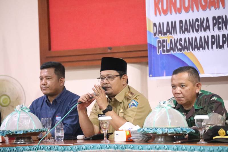 Sukseskan Pemilu Serentak 2024, Kecamatan Bantaeng Jadi Pusat Terakhir Pelaksanaan Monitoring