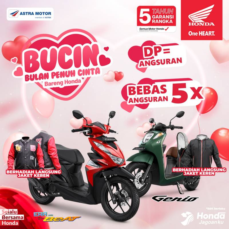 Gelar Promo BUCIN Bareng Honda, Asmo Sulsel Beri Potongan Tenor Sampai Lima Kali