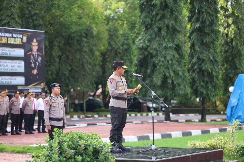 12.267 Personel Dilibatkan Jaga TPS di Sulsel, Kapolda Ingatkan Bertugas dengan Ikhlas 
