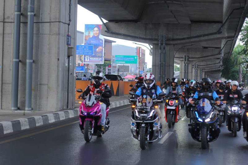 Buruan Daftar, Asmo Sulsel Ajak 1.000 Konsumen Meriahkan Rolling Akbar Honda Premium Matic Riders Berhadiah Motor
