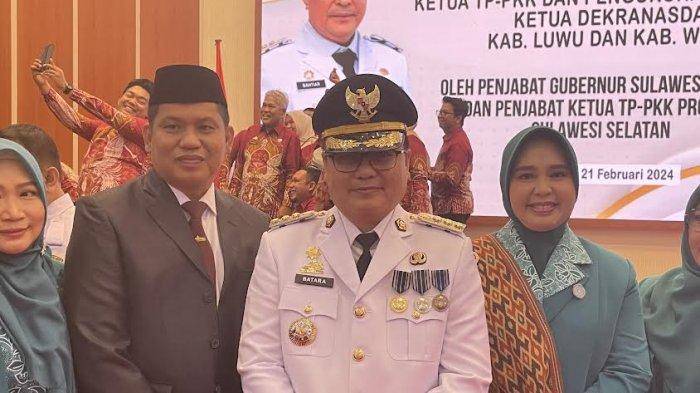 Andi Bataralifu Dilantik Jadi Pj Bupati Wajo