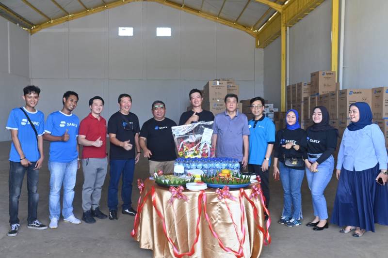 SANEX Perkuat Jaringan Distribusi di Makassar dan Indonesia Timur