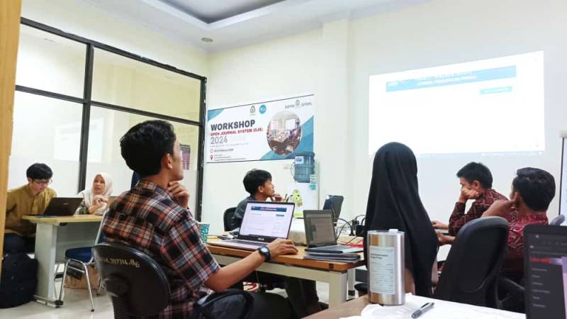 Tim Rumah Jurnal UIN Alauddin Makassar Adakan Workshop OJS