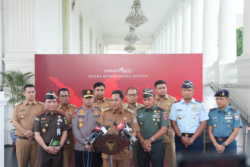 Bertemu Jokowi, Pj Gubernur Bahtiar Paparkan Rencana Pembangunan Sulsel 
