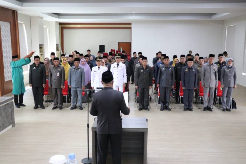 Bupati Budiman Lantik Pejabat Eselon II, III dan IV, Ini Nama-Namanya
