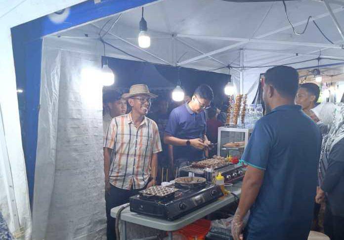 Malam Kedua Konser Raya, Pj Bupati Takalar Diam-diam Kunjungi Stand Kuliner