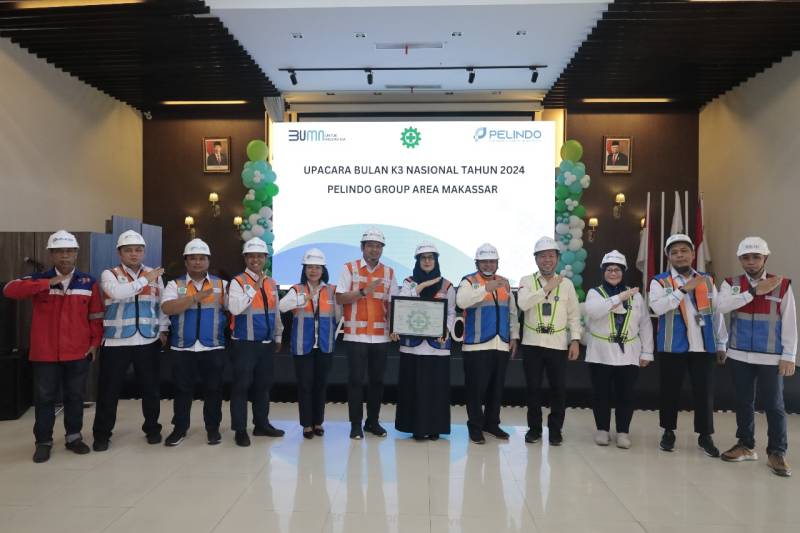 Bulan K3, Pelindo Regional 4 Gelar Apel dan Seminar Kesehatan