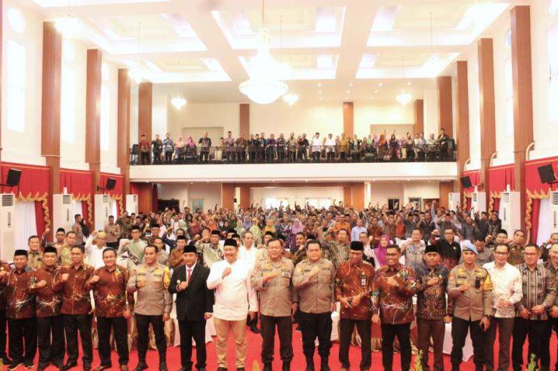 Ratusan Pejabat Kemenag Sulsel Tatap Muka Bersama Pj. Gubernur dan Kapolda