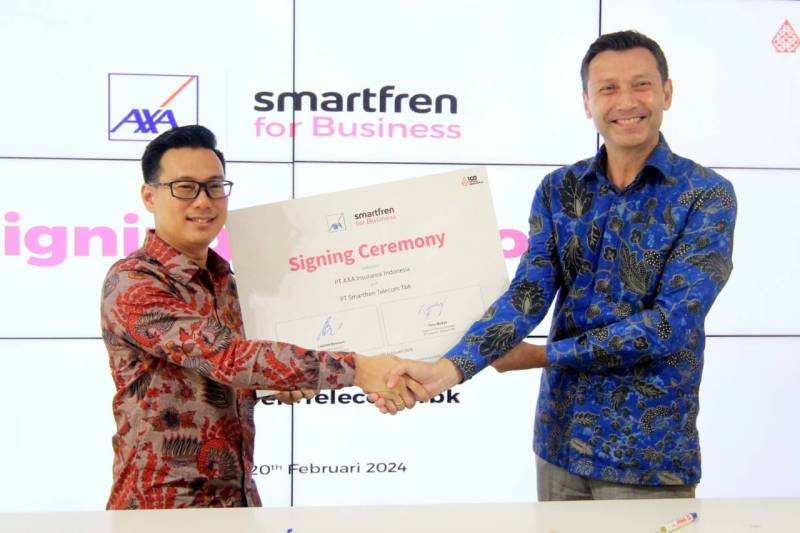 Kolaborasi Smartfren for Business dan AXA Insurance Dukung Pertumbuhan UKM Indonesia