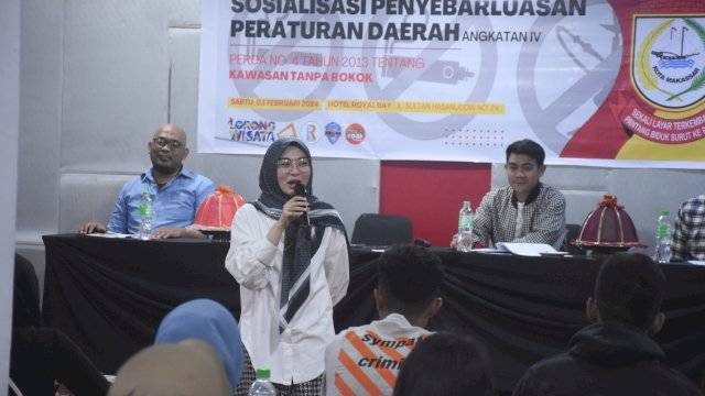 Budi Hastuti Ingatkan Warga Tentang Bahaya Asap Rokok