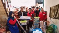 PMI Makassar Bantu Korban Kebakaran di Daeng Regge, Family KIT Hingga Tikar