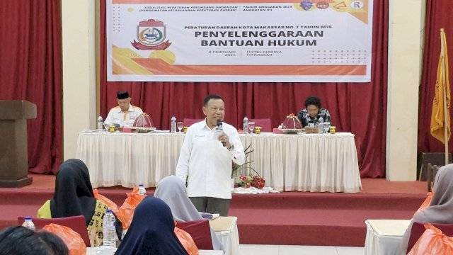 HM Yunus Harap Warga Makassar Manfaatkan Bantuan Hukum Gratis