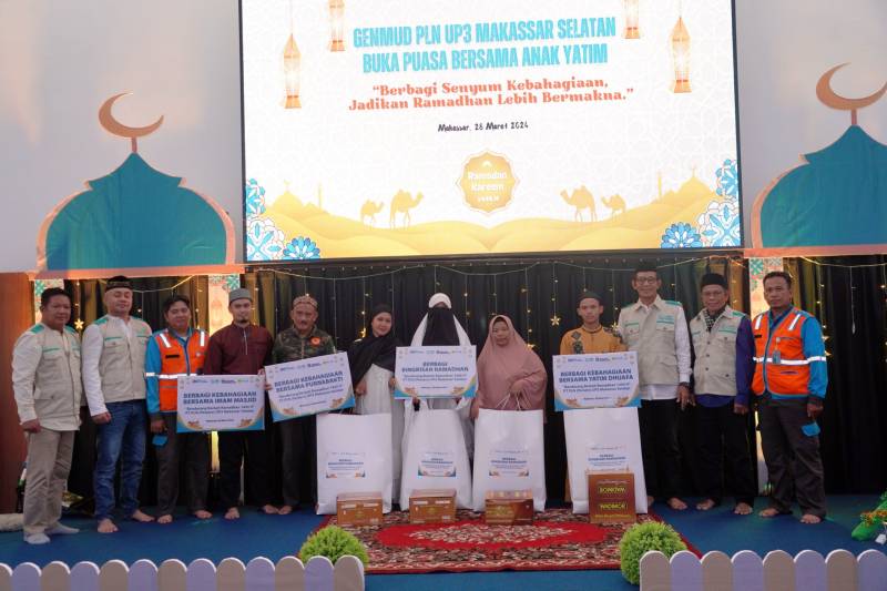 Bulan Penuh Berkah, PLN Hadir Berbagi Kebahagiaan Bersama Yatim Dhuafa