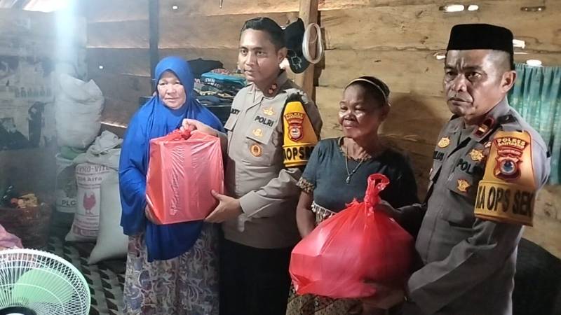 Kapolres Bersama PJU Polres Bantaeng Gelar Jumat Berkah