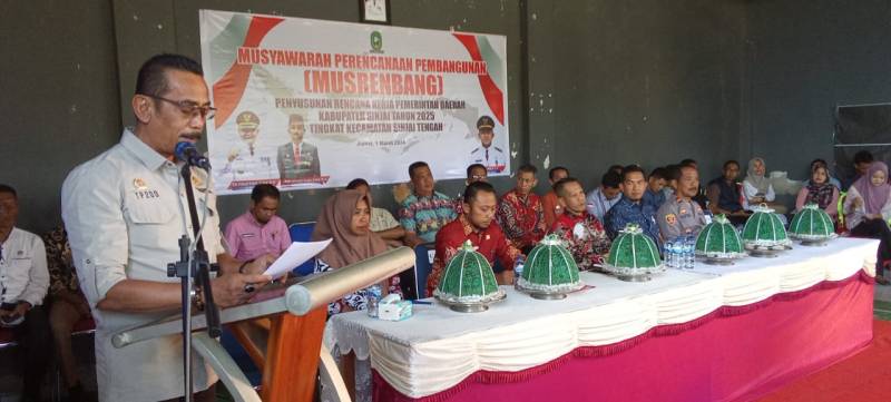 Musrembang Tingkat Kecamatan Sinjai Tengah Dibanjiri Usulan Kepala Desa