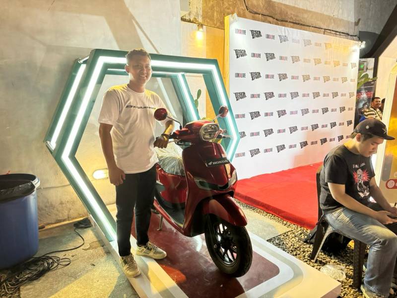Astra Motor Sulawesi Selatan Tampilkan New Honda Stylo dalam Buka Lawak 