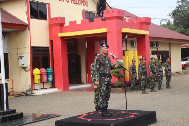 Bentuk Penghargaan Jasa Pahlawan, Brimob Bone Gelar Upacara Hari Kesadaran Nasional