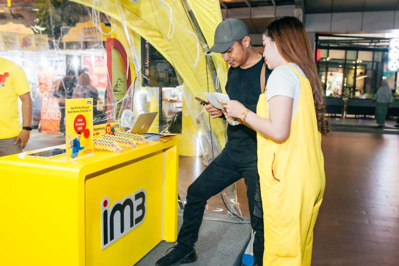 Pasar Ramadan IM3 di Makassar Hadirkan Promo Dpesial Freedom Internet 150 GB