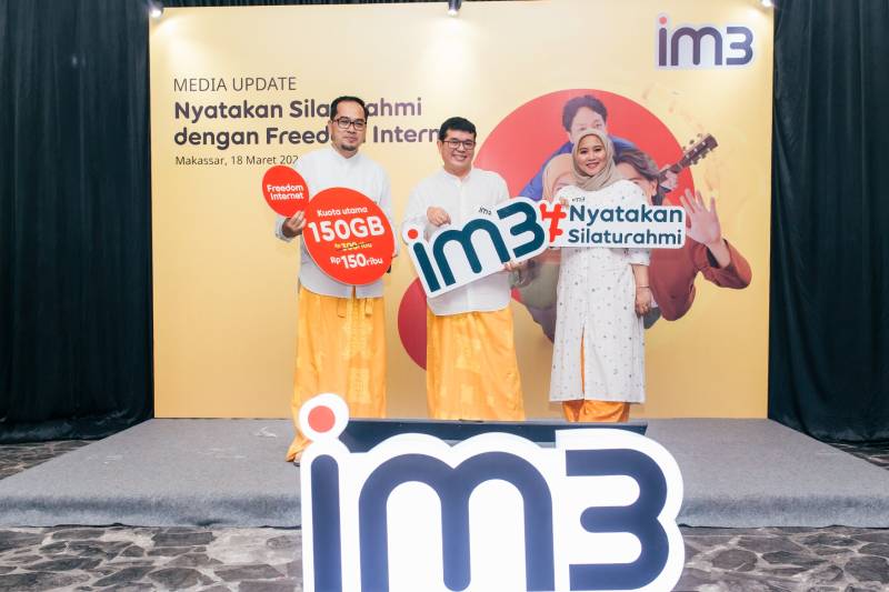 Pasar Ramadan IM3 di Makassar Hadirkan Promo Dpesial Freedom Internet 150 GB