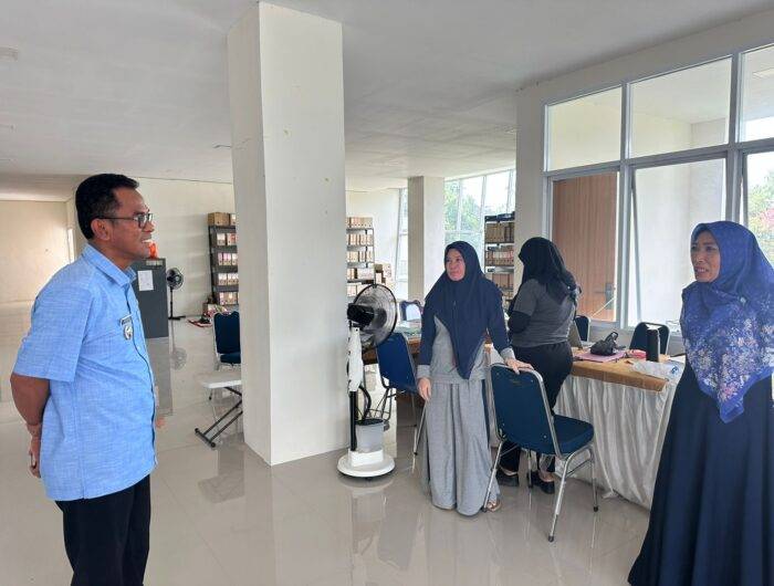 Pastikan Aplikasi Srikandi Optimal, Pj Bupati Sidak ke Dinas Perpustakaan dan Kearsipan Takalar