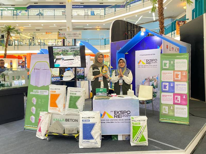 Yuuk Kunjungi Kalla Beton di Expo REI SulSel, Banyak Promo Menarik