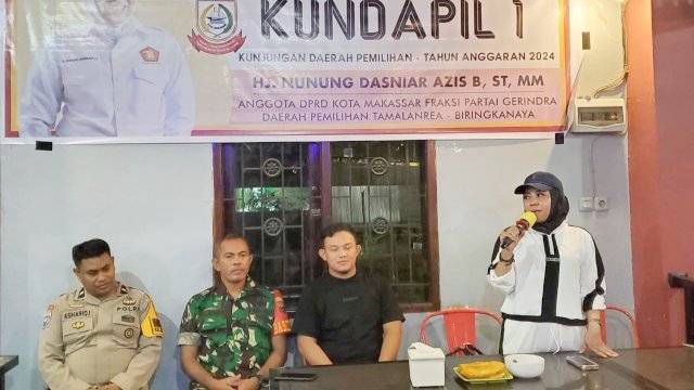 Kundapil di Katimbang, Nunung Dasniar Tindaklanjuti Pembenahan Jalan Hingga Ketersediaan Air Bersih