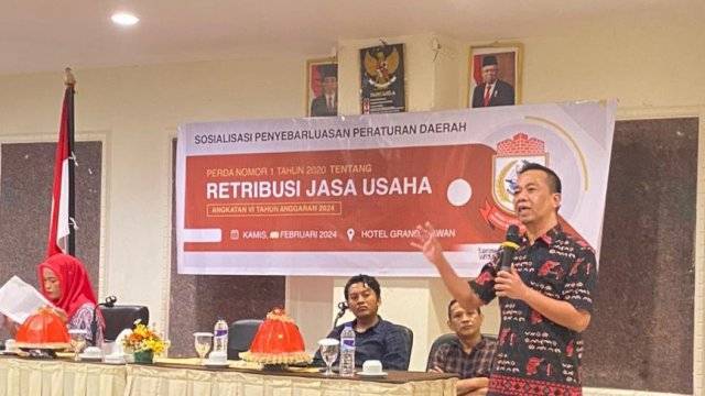 Kasrudi Ingatkan Warga Tentang Retribusi Jasa Usaha