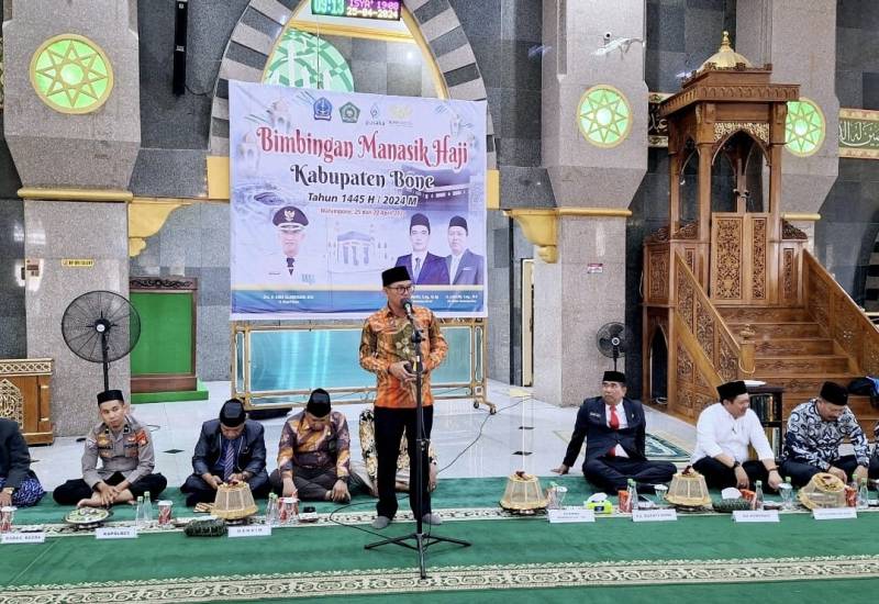 Manasik Haji di Bone, Kakanwil Kemenag Sulsel Pesan 4 Hal