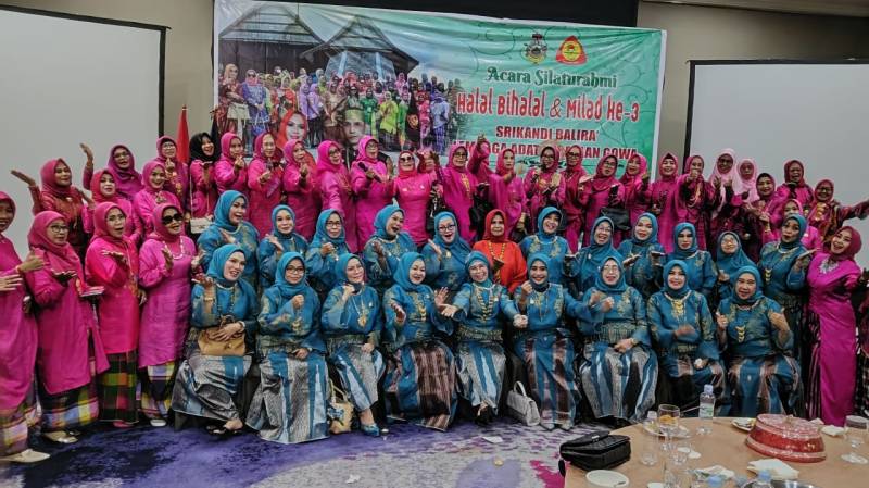 Keseruan Perayaan Halal Bihalal dan Milad ke-3 Srikandi Balira Lembaga Adat Kerajaan Gowa