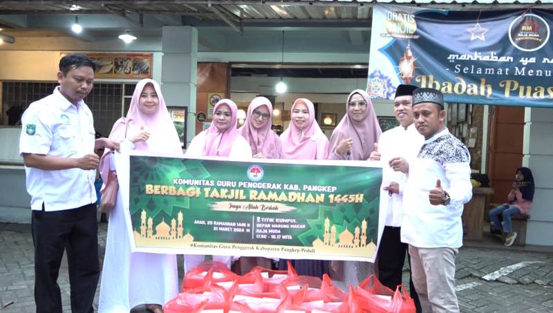 Guru Penggerak Berbagi Takjil