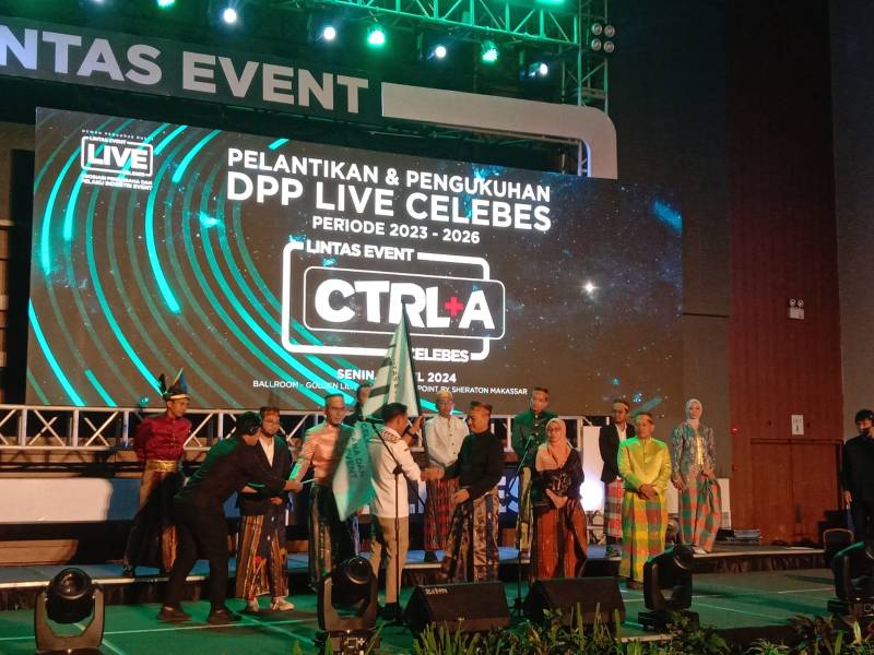 DPP LIVE Celebes Periode 2023-2026 Resmi Dikukuhkan
