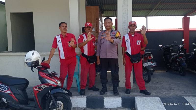 Jelang Lebaran, Polres Bantaeng Tingkatkan Patroli ke SPBU Cegah Kecurangan dan Kelangkaan