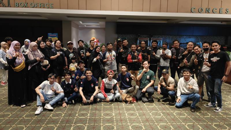 Astra Motor Sulsel Nonton Bareng Film Keluar Main 1994 bersama Jurnalis dan Komunitas di Makassar