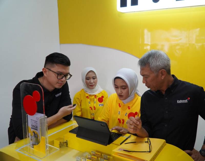 IM3 Buka Tambahan 17 Mini Gerai di Kalimantan dan Sulawesi
