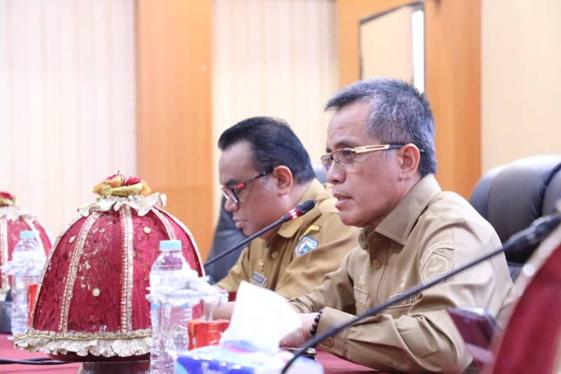 Sekda Buka Rapat Monev Triwulan I T.A 2024