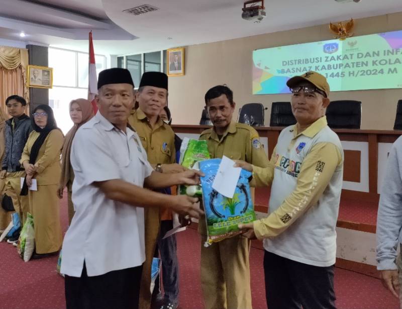 Baznas Kolaka Distribusi Sembako 800 Paket