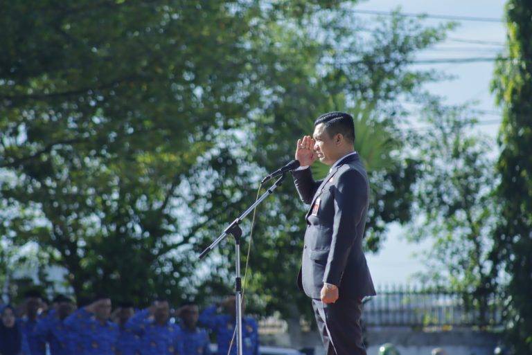 Wakili Pj Bupati, Sekda Takalar Irup Upacara Peringatan Hari Otonomi Daerah ke-XXVIII
