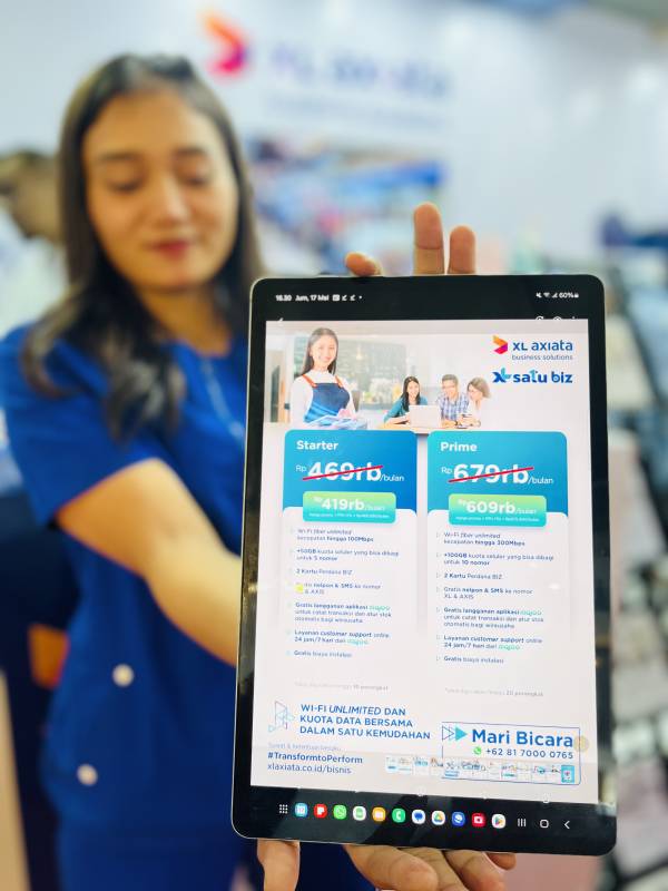 Konsisten Dukung Digitalisasi UKM, XL Axiata Sosialisasi Solusi Digital dan Sisternet di HUT ke-44 DEKRANAS Konsisten Dukung Digitalisasi UKM, XL Axiata Sosialisasi Solusi Digital dan Sisternet di HUT ke-44 DEKRANAS