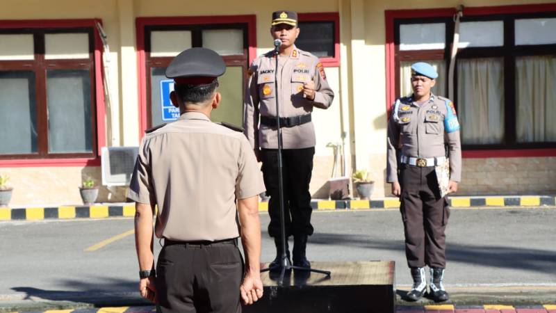 Kapolres Bantaeng Harap Kenaikan Pangkat Pengabdian Jadi Motivasi Untuk Capai Prestasi dan Inovasi