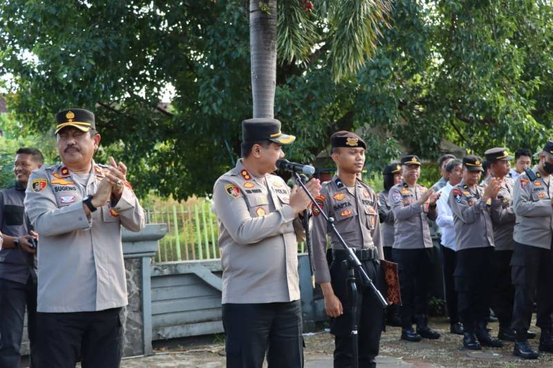 Apel Siaga May Day, Kapolres Pelabuhan Makassar Minta Personel Berikan Rasa Aman ke Masyarakat