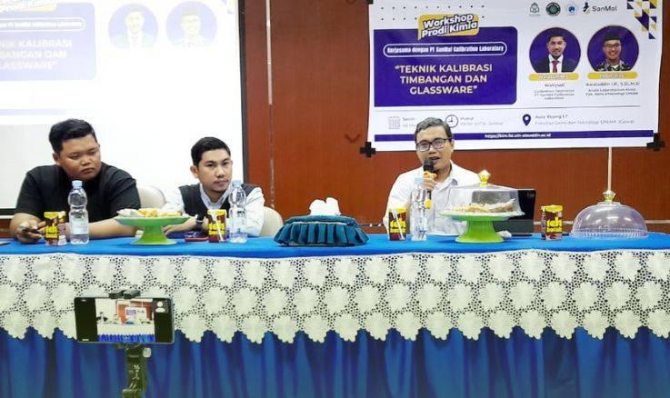 Prodi Kimia UIN Alauddin Gaet Sanmal Calibration Gelar Workshop